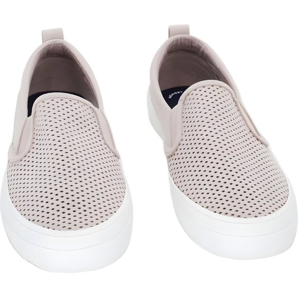 Sperry Crest Twin Gore Perforated Slip-On Sneakers Pink Women's US 9 - Picture 1 of 6
